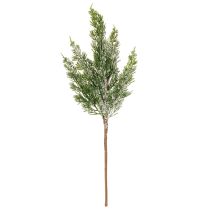 kohteita Keinotekoisesti lumen peittämä männynoksa kukka-asetelmiin ja adventtikoristeisiin, 40 cm, 3 kpl