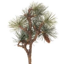 kohteita Keinotekoinen männynoksa käpyillä, olohuoneen sisustus, 93 cm