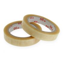 kohteita Teippi 19mm x 66m PVC neutraali 8 kpl