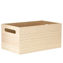 kohteita Pieni puinen laatikko puinen laatikko kukkaperhonen 30x18cm