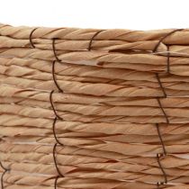 kohteita Kädensijalla varustettu kori kasvikori lahjakori keinotekoinen 31×23×36cm