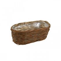 Kukkakori, kori istutukseen, kukka koristelu luonto L31cm H11,5cm