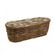 Pajukulho, istutin, puinen kori luonnon istutukseen L41cm K13,5