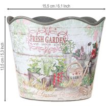 kohteita Yrttiruukku kukkaruukku muovi Fresh Garden H13,5cm 2kpl
