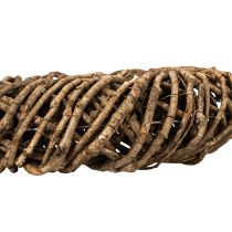 kohteita Koristeellinen seppele luonnonoksista, rottinkiseppele, pyöreä, iso, 45 cm.