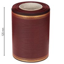 kohteita Seppelenauha Bordeaux Moiré 125mm koristenauha