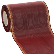 kohteita Seppelenauha Moiré 150mm Bordeaux taftinauhakoristelu