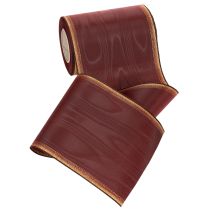 kohteita Seppelenauha Moiré 150mm Bordeaux taftinauhakoristelu