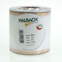 kohteita Valkoinen moiré-seppelenauha helmireunuksella ja taftireunuksella, koristenauha, surunauha, leveys 100 mm, pituus 25 m