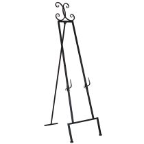 kohteita Koristeellinen kranssiteline vakaalla jalustalla, täydellinen monipuolinen asuste, 118 cm