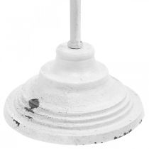 kohteita Kranssiteline valkoinen shabby chic -kranssiteline 1 koukku K76cm