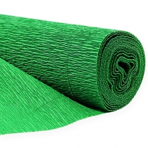 kohteita Florist Crepe Paper Green 50x250cm
