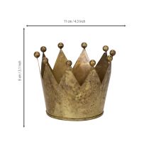 kohteita Koristeellinen kruunu pöytäkoristeeseen ja jouluun, 11 cm