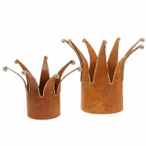 Krone Edelrost Gold Ø6.5 / 8.5cm 2kpl sarjassa