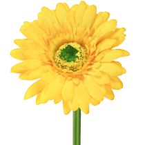 kohteita Tekokukat Gerbera Sun Yellow Garden Flower 47cm