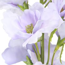 kohteita Tekokukat Delphinium Vaalea Purple varressa 90cm 2kpl