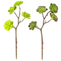 kohteita Keinotekoiset mehikasvit varrella vihreä violetti lajitelma 32cm 2kpl