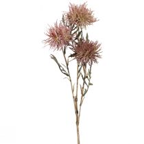 Keinotekoiset närästys tekokukat syksy 3 kukkaa lila 48cm