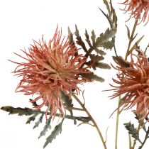 Keinotekoiset näräskurkku tekokukat syksy 3 kukkaa punainen 48cm