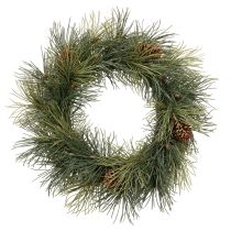 kohteita Keinotekoinen männynoksaseppele käpyillä 60 cm