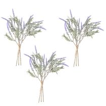 kohteita Keinotekoinen laventeli Keinotekoiset kasvit Purppura 38cm 3 Nippu 9kpl