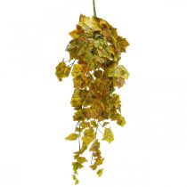Keinotekoiset viiniköynnöksen lehdet Keltainen Ruskea Vihreä Riippuvat oksat L95cm