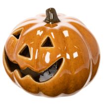 kohteita Keraaminen kurpitsa LED Halloween-koriste pieni 10 cm