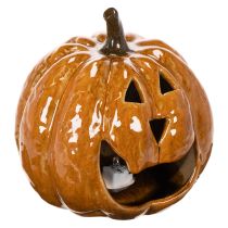 kohteita Keraaminen kurpitsa halloween LED-koriste 15 cm