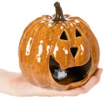 kohteita Keraaminen kurpitsa halloween LED-koriste 15 cm