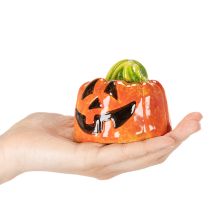kohteita Koristeellinen keraaminen kurpitsahahmo syksyyn ja halloweeniin, 8 cm