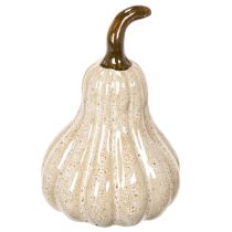 kohteita Koristeellinen keraaminen kurpitsa, syksyinen pöytäkoriste, 12 cm