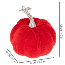 kohteita Kangaskurpitsa pöytäkoristeeksi, syyskoriste, 13 cm, 3 kpl