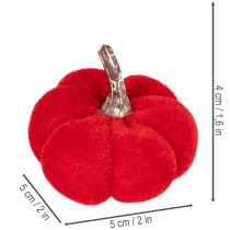 kohteita Koristeellinen kurpitsasetti sametista, kolmessa värissä, minikurpitsat 5 cm, 12 kpl