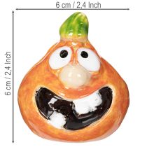 kohteita Koristeellinen kurpitsahahmo hauskaksi syyskoristeeksi, 6 cm, 2 kpl