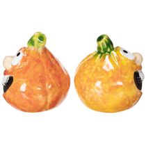kohteita Koristeellinen kurpitsahahmo hauskaksi syyskoristeeksi, 6 cm, 2 kpl