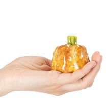 kohteita Koristeelliset kurpitsat syksyiseen pöytäkoristeeseen, 6 cm, 2 kpl