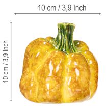 kohteita Kurpitsahahmo syksyiseen pöytäkoristeeksi, syksyn sisustus, 10 cm, 2 kpl