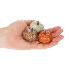 kohteita Minikurpitsakoristesetti, syksy- ja halloweenkoristeet, eri värejä, 4 cm, 24 palaa