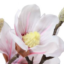 kohteita Tekokukka magnolia keinotekoinen magnoliapuu pinkki 74cm