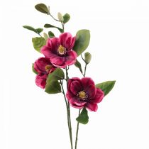 Tekokukka magnoliaoksa, magnolia keinopinkki 65cm 3kpl