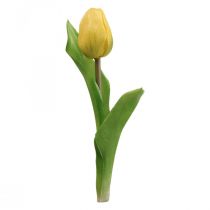 kohteita Tekokukka Tulppaani Keltainen Real Touch Kevätkukka H21cm
