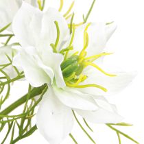 kohteita Tekokukat Valkoinen Nigella Virgin in Green 67cm 3 Kpl