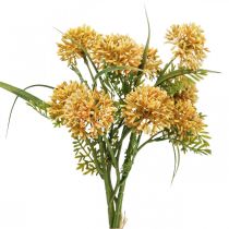 kohteita Tekokukat Keltainen Allium Koristekoristeet Sipuli 34cm 3 Kpl nippuna