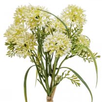 kohteita Tekokukat valkoiset allium koristeet koriste sipulit 34cm 3kpl nipussa