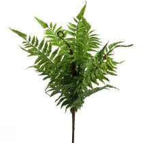 kohteita Keinotekoinen kasvi Keinotekoinen saniainen Koristeellinen saniainen Lehdet Vihreät 40,5cm