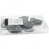 kohteita Tekokasveja, oksakoristeita, koriste lehtihopea glitteriä L36cm 10 kpl