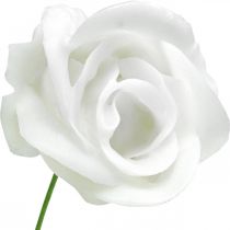 Keinotekoiset ruusut kermavaha ruusut deco ruusut vaha Ø6cm 18 kpl