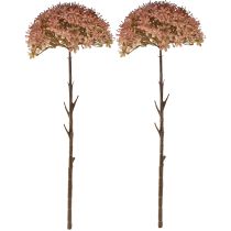 kohteita Tekooksa syksyn koriste kukka oksa ruskea punainen 45cm 2 kpl