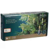 kohteita LED puu kynttilät paristo kaukosäätimen vilkku 10 LED H10cm
