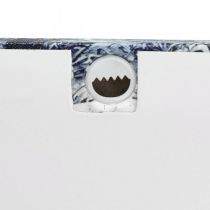 kohteita LEDkuva talvimaisemapuisto lyhtyillä LED seinämaalaus 58x38cm